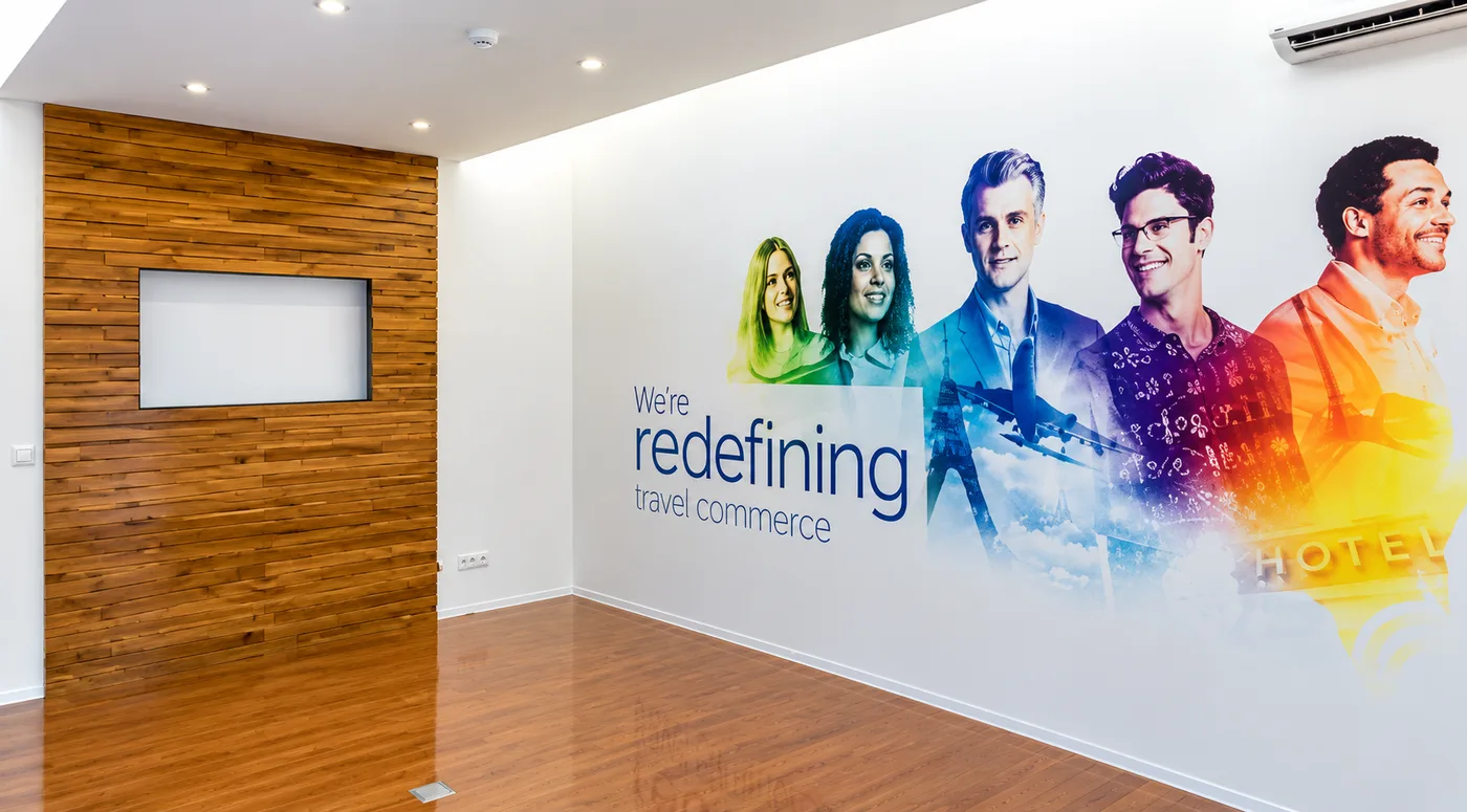 Sala de reuniões da Travelport Galileo